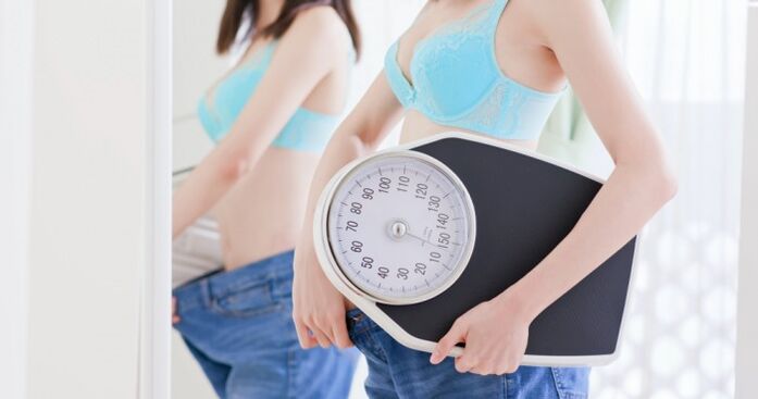 Loss of diet weight