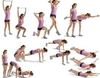 Exercises to lose 7 kg per week